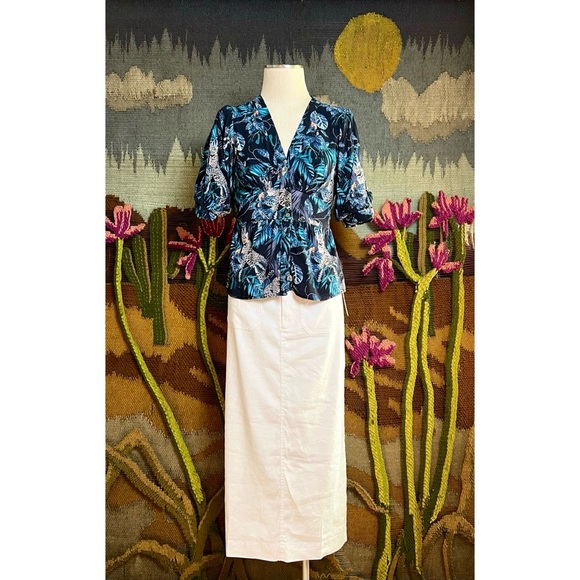 Anthropologie Conditions Apply Samita Blouse S - Picture 3 of 14